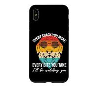Motif Chien rétro - Every Bite You Take, I'll Be Watching You Coque pour iPhone XS Max
