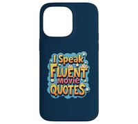 Motif Citations du Film I Speak Fluent Coque pour iPhone 14 Pro Max