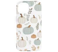 Motif citrouille d'automne Feuilles d'automne Récolte Aquarelle Coque pour iPhone 15