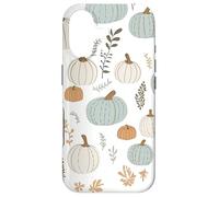 Motif Citrouille d'automne Feuilles d'automne Récolte Aquarelle Coque pour iPhone 17