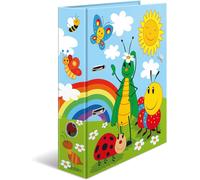 Motif Classeur ¿¿ Levier A4 ?Cole Maternelle Frieda & Friends, Dos De 7 Cm, En Carton Robuste, Imprim¿¿ Enti¿¿Rement ¿¿ L'ext¿¿Rieur Et ¿¿ L'int¿¿Rieur