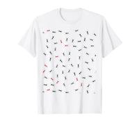 Motif colonie de fourmis noires et rouges T-Shirt