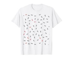 Motif colonie de fourmis noires et rouges T-Shirt