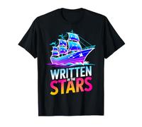Motif Constellation de Bateau écrit dans Les étoiles T-Shirt