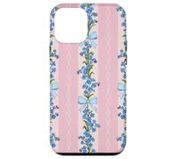 Motif Coquette Bleu Forget Me Not Bows Coque pour iPhone 12 Mini