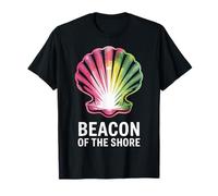 Motif Coquillage coloré Beacon of The Shore T-Shirt