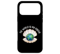 Motif Coquillage du Globe terrestre The World is My Oyster Coque pour iPhone 17 Pro Max