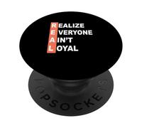 Motif Corail « Everyone Ain't Real » PopSockets PopGrip Adhésif