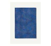 Motif corail - Tapis structuré de méditation - Blue Lagoon - 280 x 390 CM