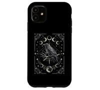 Motif Corbeau de Minuit et Corbeau Mystique Sorcellerie Coque pour iPhone 11