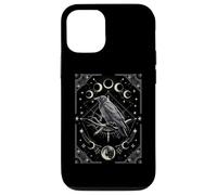 Motif Corbeau de Minuit et Corbeau Mystique Sorcellerie Coque pour iPhone 12/12 Pro
