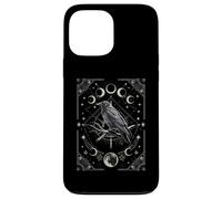 Motif Corbeau de Minuit et Corbeau Mystique Sorcellerie Coque pour iPhone 13 Pro Max