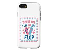 Motif Couple d'été You're The Flip to My Flop Coque pour iPhone SE (2020) / 7/8