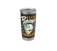 Motif crâne LA Skater Gobelet isotherme en acier inoxydable double paroi