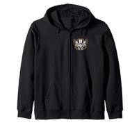 Motif crâne rétro Born for The Road Speed Freak Sweat à Capuche