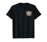 Motif crâne rétro Born for The Road Speed Freak T-Shirt