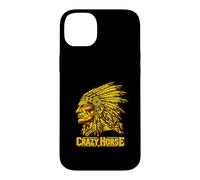 Motif Crazy Horse Native American Heritage Spirit Coque pour iPhone 14 Plus