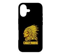 Motif Crazy Horse Native American Heritage Spirit Coque pour iPhone 17
