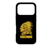 Motif Crazy Horse Native American Heritage Spirit Coque pour iPhone 17 Pro