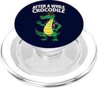 Motif Crocodile Amusant avec Inscription « See You Later » PopSockets PopGrip pour MagSafe