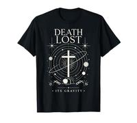 Motif Croix chrétienne céleste « Death Lost Its Gravity » T-Shirt