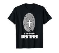 Motif Croix Religieuse I've Been Identified He Made Me T-Shirt