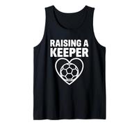 Motif cœur de football Raising A Keeper Débardeur
