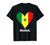 Motif cœur du Sénégal T-Shirt