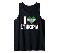Motif cœur éthiopien « I Love Ethiopia » Débardeur