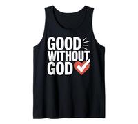 Motif cœur « Good Without God » Débardeur