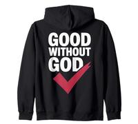 Motif cœur « Good Without God » Sweat à Capuche