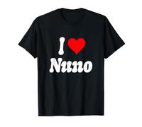 Motif cœur I Love Nuno T-Shirt