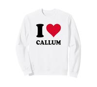 Motif cœur « Ich Liebe Callum » Sweatshirt