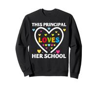 Motif cœur pour Femme Sweatshirt