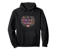 Motif cœur Sauvage pour Femme Sweat à Capuche