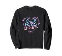 Motif cœur Vibrant Soul Sisters Sweatshirt