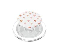 Motif cœurs | Amour Romantique Doux | Cœurs aquarelles PopSockets PopGrip pour MagSafe