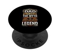 Motif Dad The Myth The Man The RC Car Legend PopSockets PopGrip Adhésif
