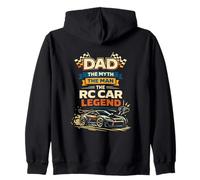 Motif Dad The Myth The Man The RC Car Legend Sweat à Capuche