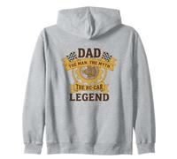 Motif Dad The Myth The Man The RC Car Legend Sweat à Capuche