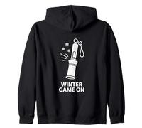 Motif d'appel de Canard d'hiver pour Les Fans de Chasseurs de sauvagine Sweat à Capuche