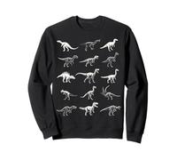 Motif d'archéologie Graphique Dinosaure Sweatshirt