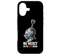 Motif d'armure de Chevalier No Mercy on The Dart Board Coque pour iPhone 17