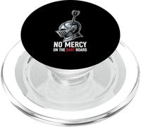 Motif d'armure de Chevalier No Mercy on The Dart Board PopSockets PopGrip pour MagSafe