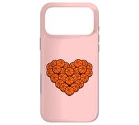 Motif de Basket-Ball en Forme de cœur Coque pour iPhone 17 Pro Max