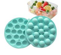 Motif de bloc de glace circulaire - Cadre de glace global - Modèle de bloc froid facile à enlever - Pour boissons à base de whisky, cocktail, thé - Pour les fonctions de mariage, réunions familiales