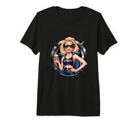 Motif de café coloré pour Les Amis du café T-Shirt Haut de Gamme