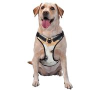 Motif de Chien Akita Japonais,Harnais pour Animaux de Compagnie, Harnais réfléchissant réglable pour Chien,L