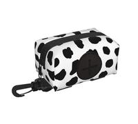 Motif de chien dalmatien,Support de sacs à crottes Distributeur de sacs à déjections canines Fournitures pour animaux de compagnie