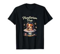Motif de Chiot de planétarium en Forme d'ovni, Jeu de Mots, de l'espace T-Shirt